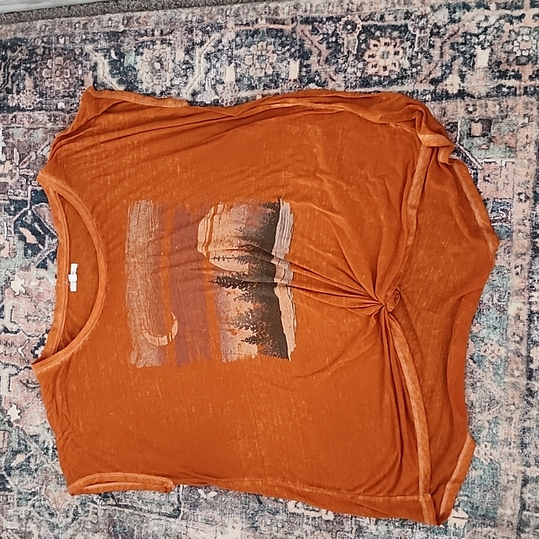 Thin Orange Tee